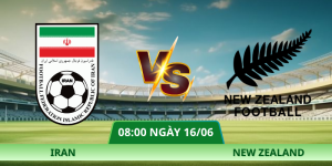 Nhận Định Iran – New Zealand 08:00 Ngày 16/06 – Bảng G Tử Thần