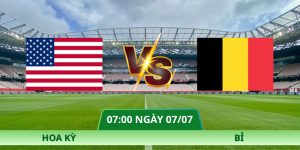 Nhận Định Hoa Kỳ – Bỉ Vào Lúc 07:00 Ngày 07/07