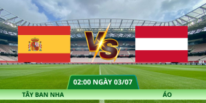 Nhận Định Tây Ban Nha – Áo Vào Lúc 02:00 Ngày 03/07 Loại Trực Tiếp